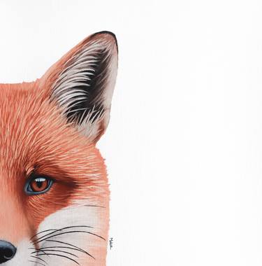 Original Photorealism Animal Paintings by Milie Lairie