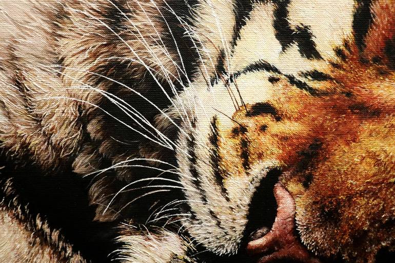 Original Animal Painting by Milie Lairie