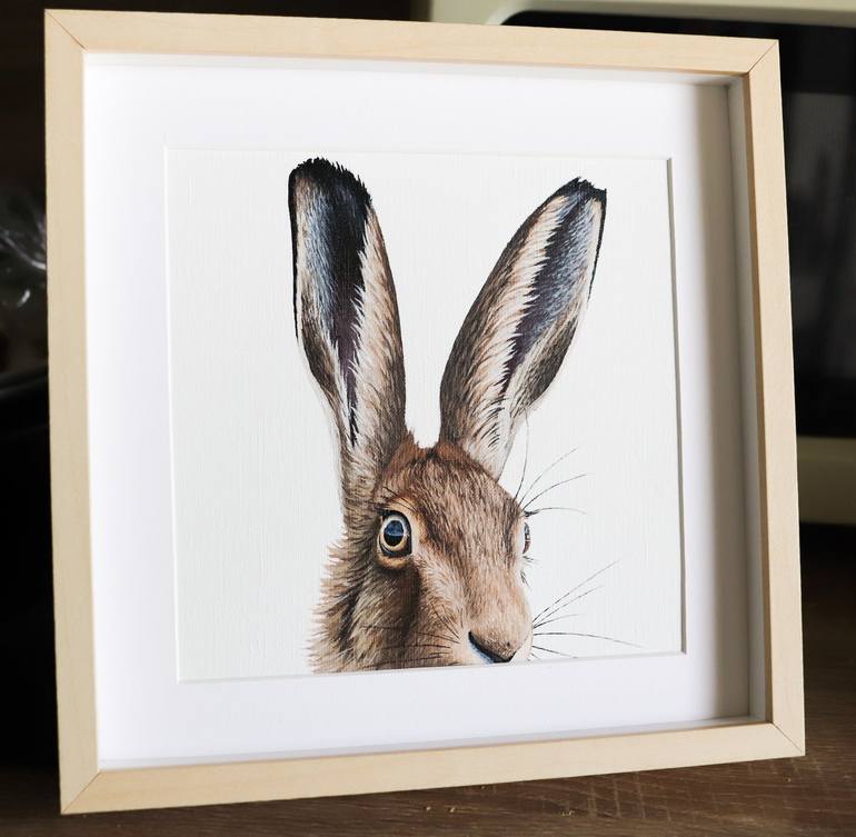 Original Photorealism Animal Painting by Milie Lairie