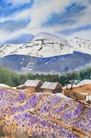 Original Landscape Paintings by Yuliia Sharapova