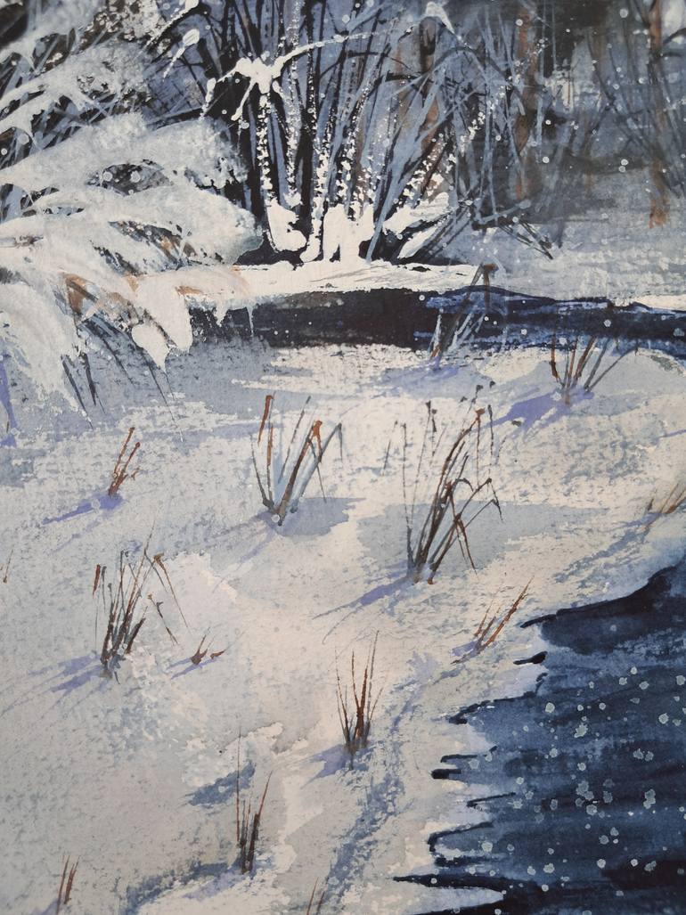 Original Contemporary Landscape Painting by Yuliia Sharapova