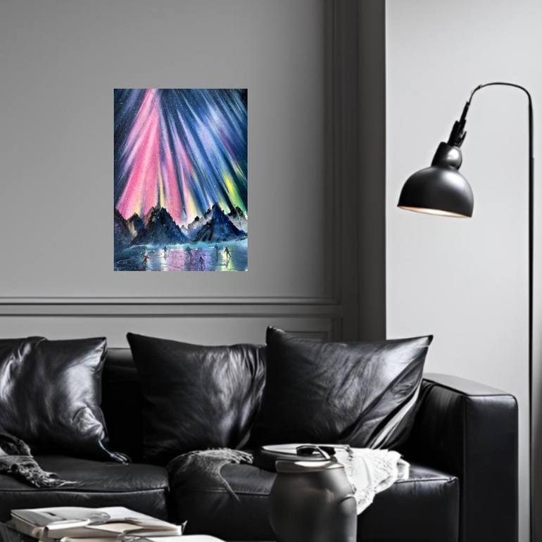 Original Contemporary Cities Painting by Yuliia Sharapova
