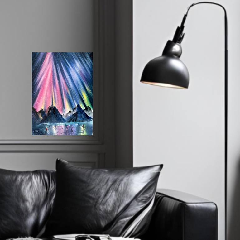 Original Contemporary Cities Painting by Yuliia Sharapova