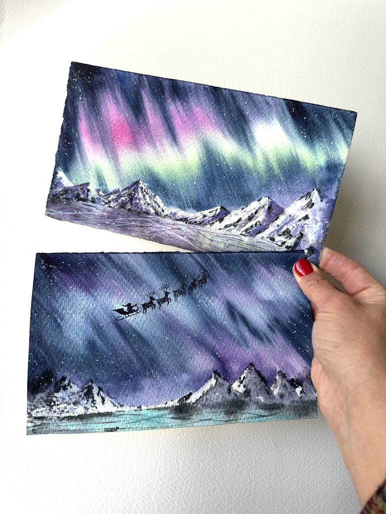 Original Contemporary Landscape Paintings by Yuliia Sharapova