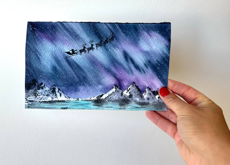 Original Contemporary Landscape Painting by Yuliia Sharapova