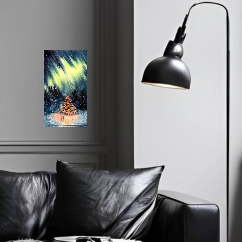 Original Contemporary Landscape Painting by Yuliia Sharapova