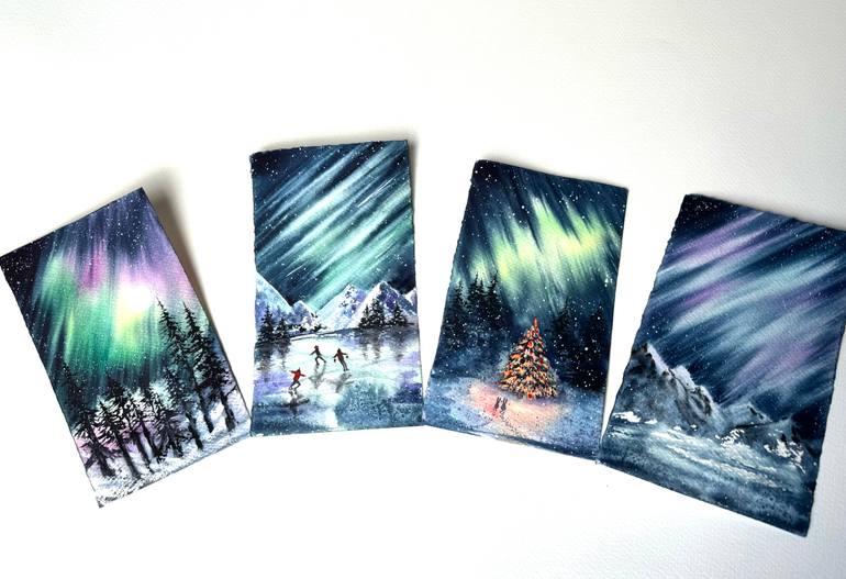 Original Contemporary Landscape Painting by Yuliia Sharapova