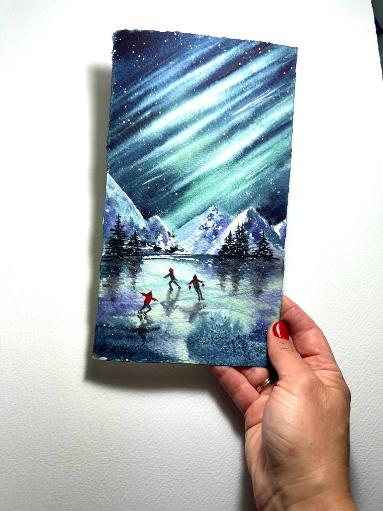 Original Contemporary Landscape Painting by Yuliia Sharapova