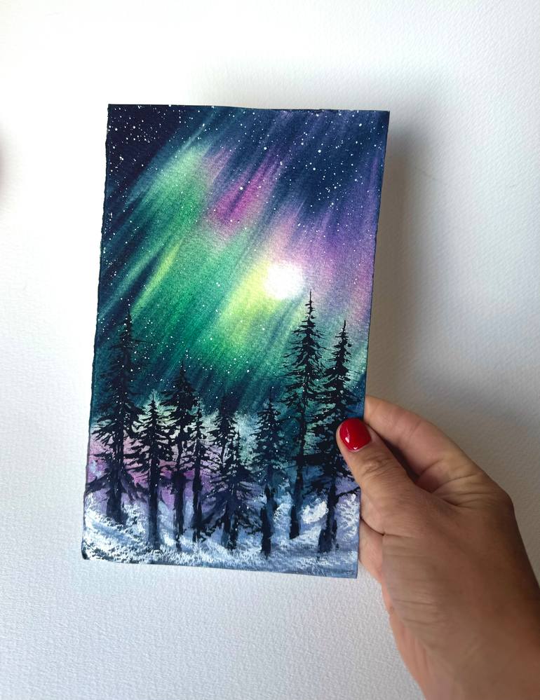 Original Contemporary Landscape Painting by Yuliia Sharapova
