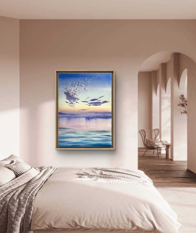 Original Contemporary Seascape Painting by Yuliia Sharapova