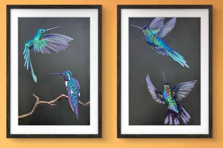 Original Contemporary Animal Drawing by Yuliia Sharapova