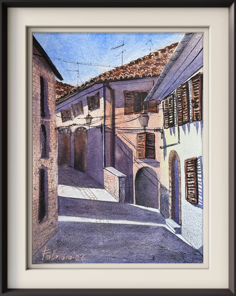 Ortigia. Siracusa. Sicily. Italy. Painting by Yuliia Sharapova
