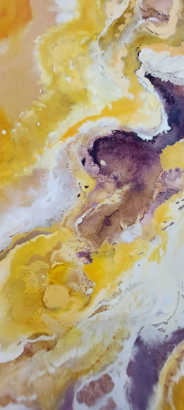 Original Abstract Expressionism Abstract Painting by Michelle  Rebecca