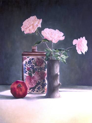 Original Figurative Still Life Paintings by Caterina Blume