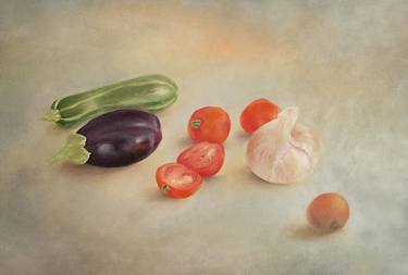 Original Figurative Cuisine Paintings by Caterina Blume