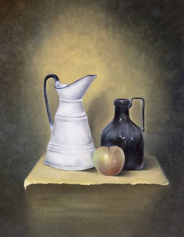 Original Figurative Still Life Paintings by Caterina Blume