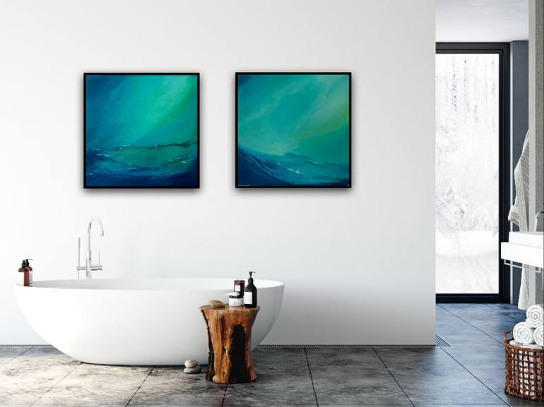 Original Abstract Expressionism Abstract Printmaking by Wendy Peters