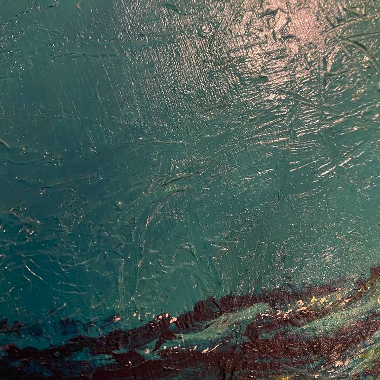 Original Abstract Expressionism Abstract Printmaking by Wendy Peters