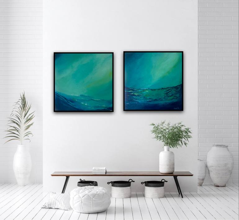 Original Abstract Expressionism Abstract Printmaking by Wendy Peters