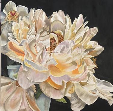 Original Expressionism Botanic Printmaking by Wendy Peters