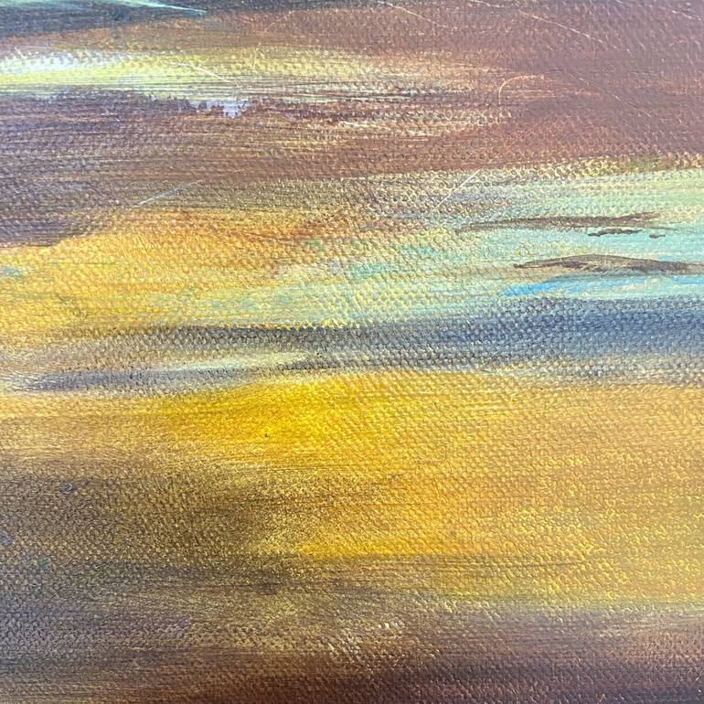 Original Abstract Landscape Printmaking by Wendy Peters