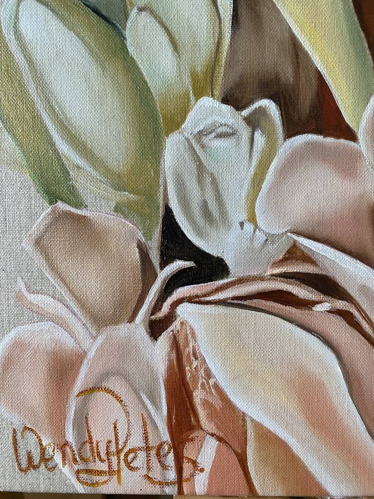 Original Contemporary Botanic Painting by Wendy Peters