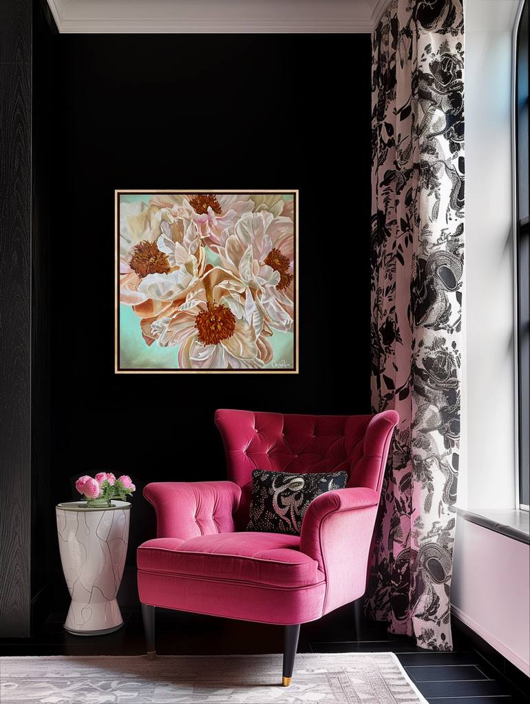 Original Contemporary Botanic Painting by Wendy Peters