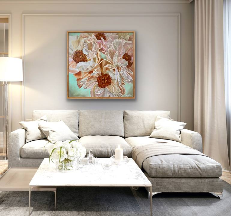 Original Contemporary Botanic Painting by Wendy Peters