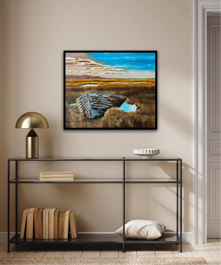 Original Realism Seascape Painting by Wendy Peters