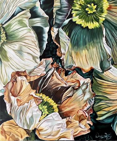 Original Contemporary Botanic Printmaking by Wendy Peters