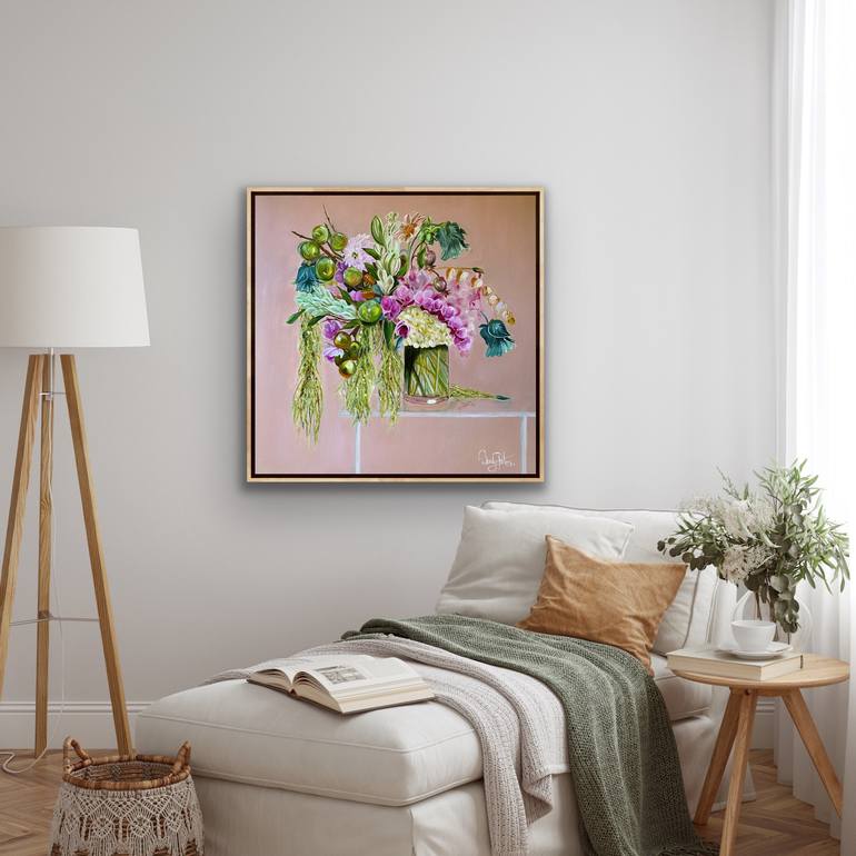 Original Contemporary Botanic Painting by Wendy Peters