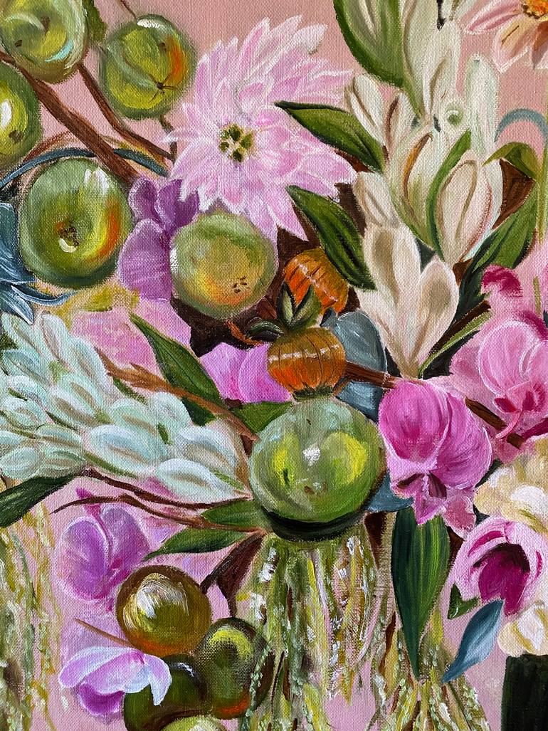 Original Contemporary Botanic Painting by Wendy Peters