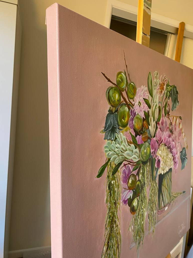 Original Contemporary Botanic Painting by Wendy Peters