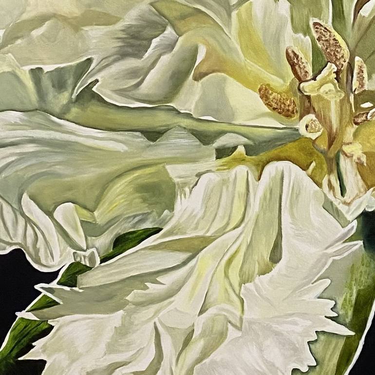Original Fine Art Botanic Painting by Wendy Peters