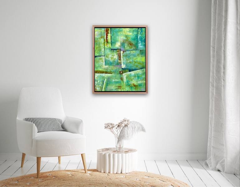 Original Modern Abstract Painting by Wendy Peters