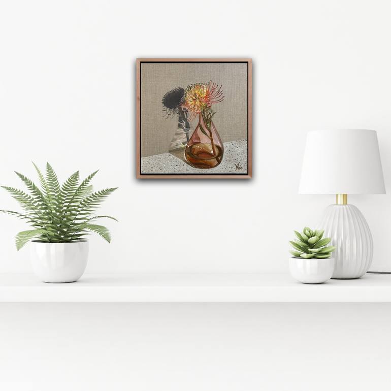 Original Fine Art Botanic Painting by Wendy Peters