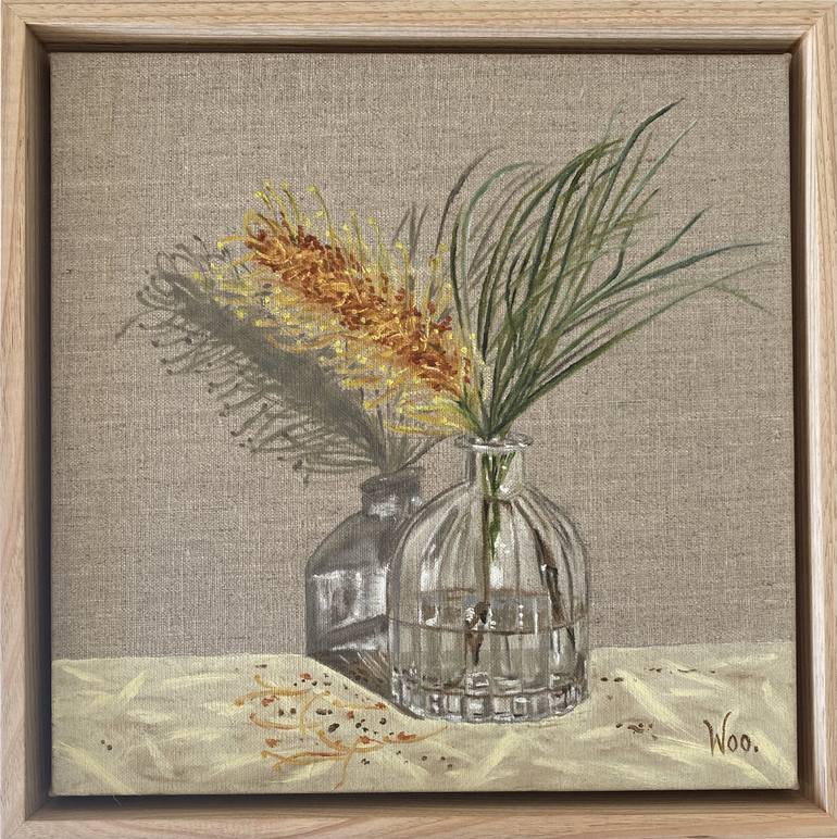 The Fluted Vase Painting by Wendy Peters