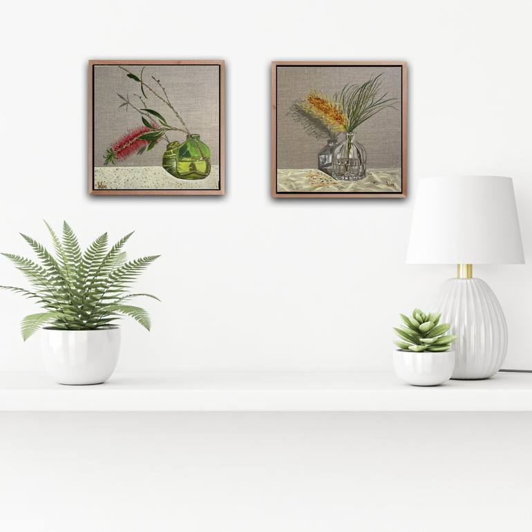 Original Realism Botanic Painting by Wendy Peters