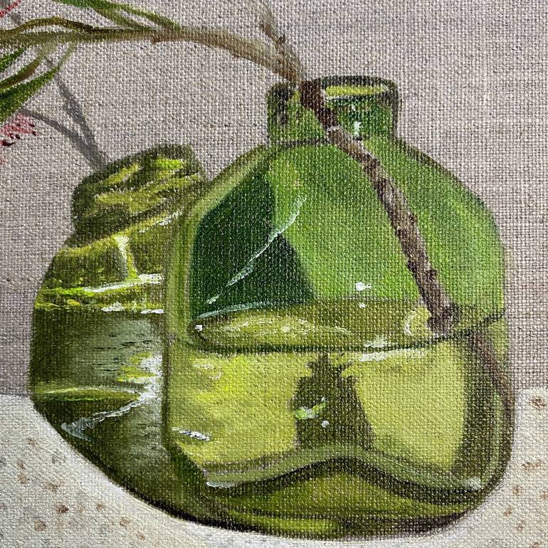 Original stilllife Botanic Painting by Wendy Peters