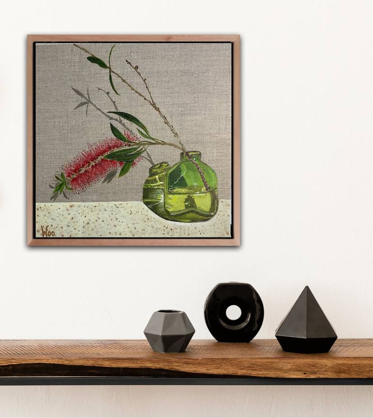 Original stilllife Botanic Painting by Wendy Peters