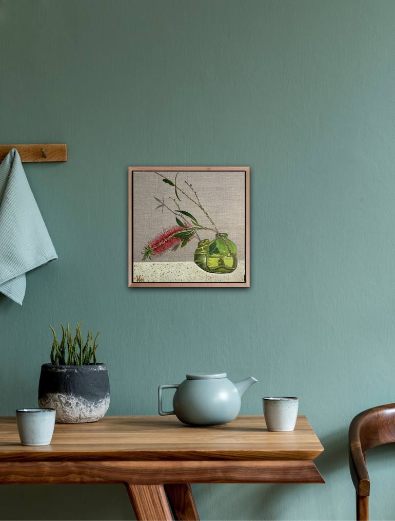 Original stilllife Botanic Painting by Wendy Peters