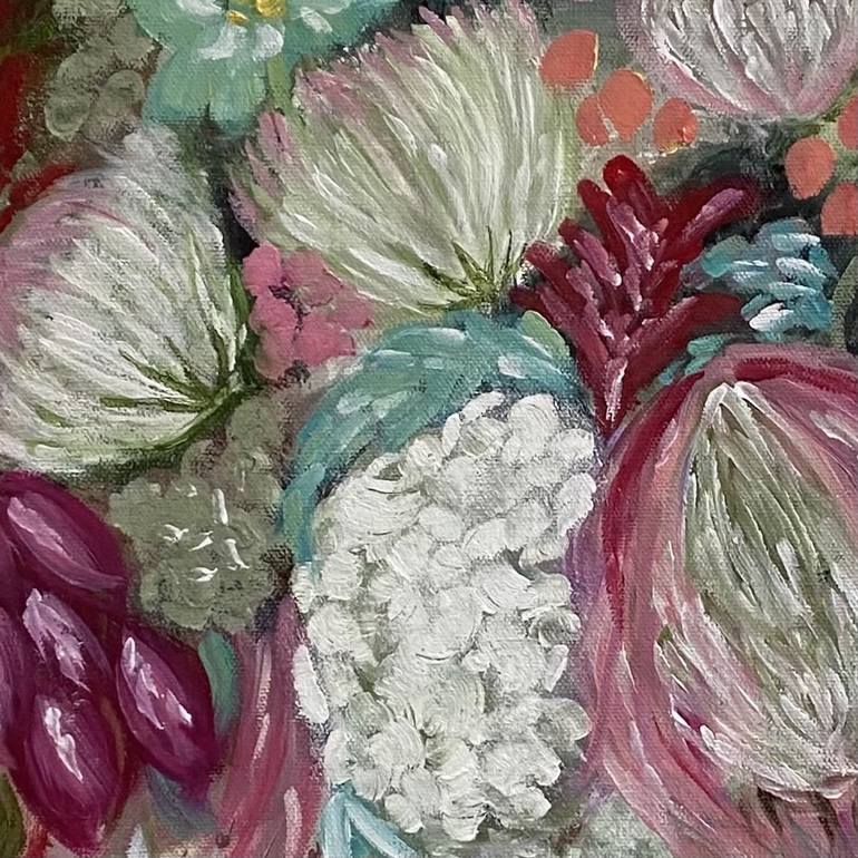 Original Modern Botanic Painting by Wendy Peters