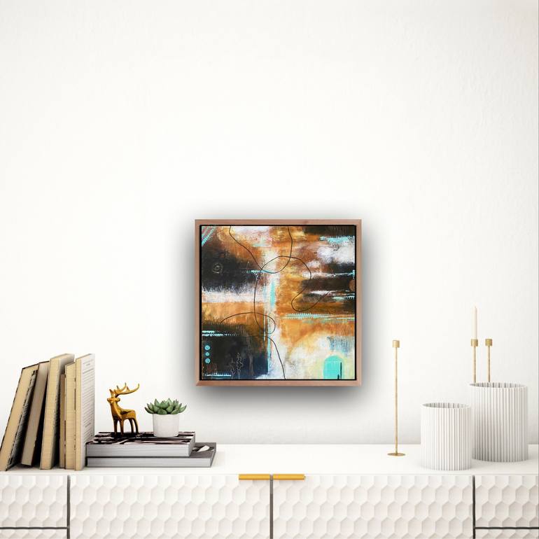 Original Modern Abstract Painting by Wendy Peters