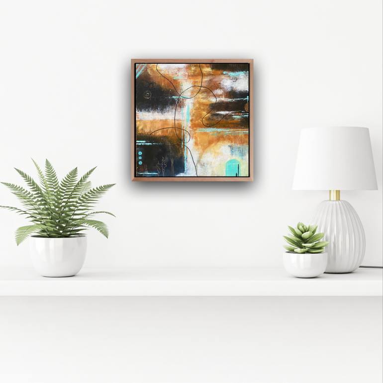 Original Modern Abstract Painting by Wendy Peters