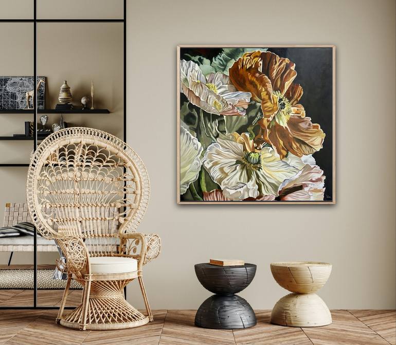 Original Modern Botanic Painting by Wendy Peters