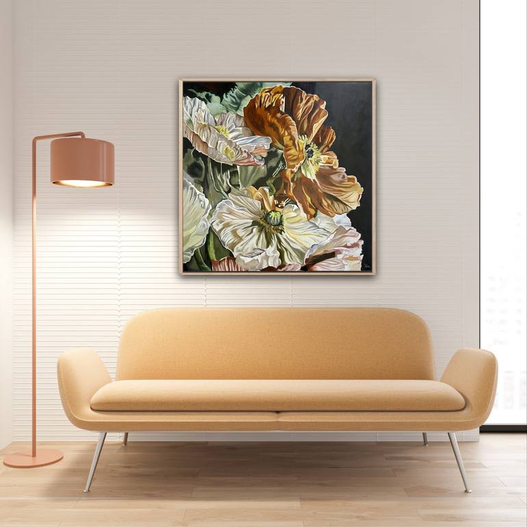 Original Modern Botanic Painting by Wendy Peters