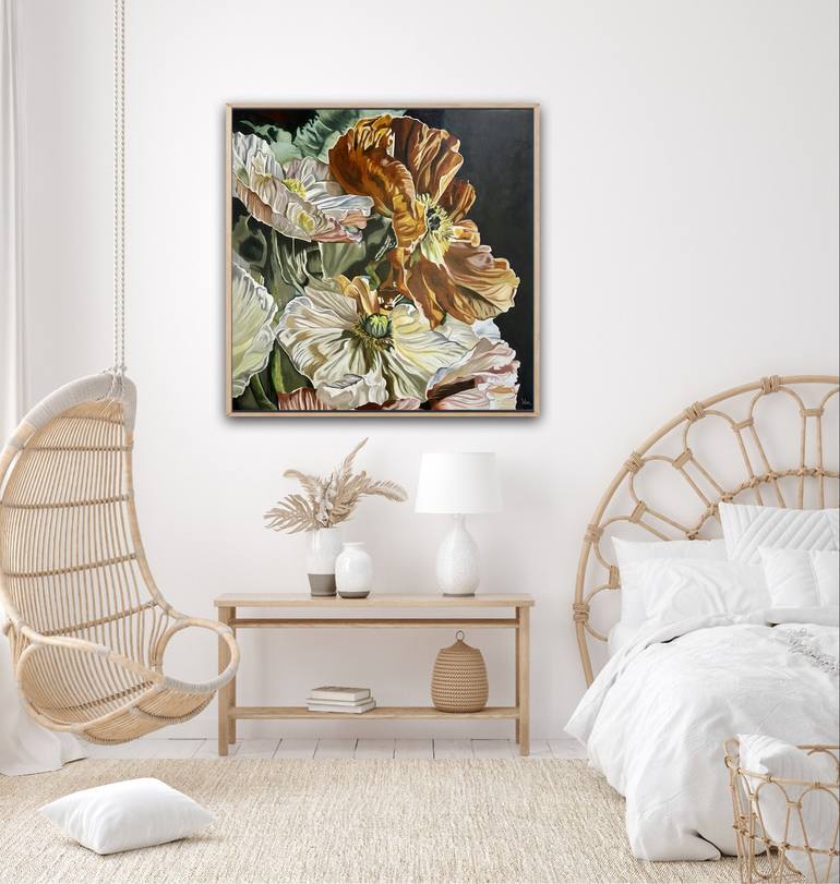 Original Modern Botanic Painting by Wendy Peters