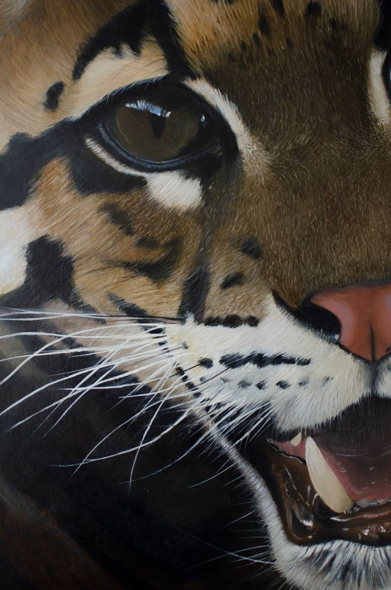 Original Photorealism Animal Painting by Slava Matvienko
