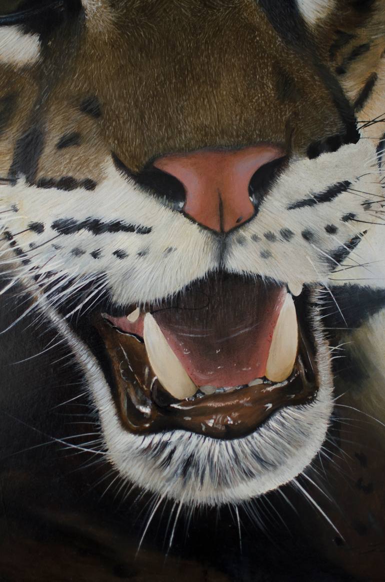 Original Photorealism Animal Painting by Slava Matvienko