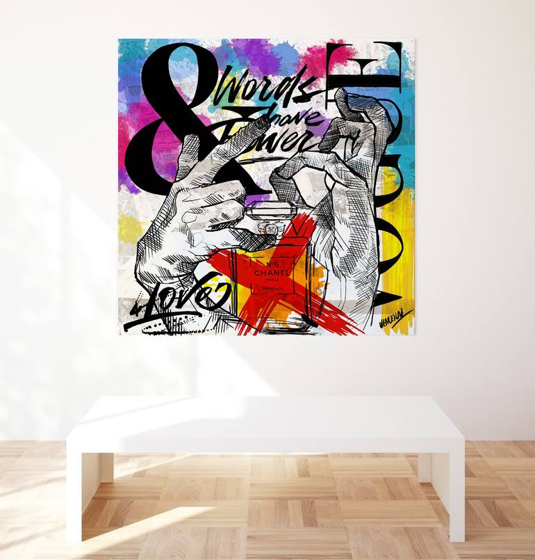 Original Abstract Expressionism Pop Culture/Celebrity Digital by Paulo Wenceslau